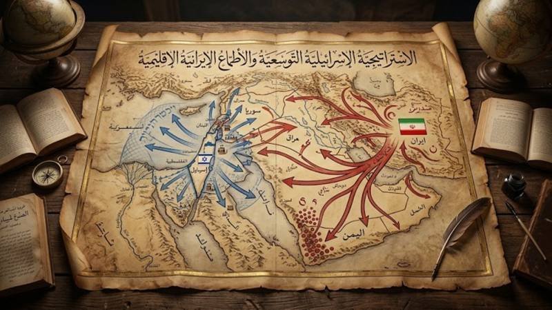 الاستراتيجية الإسرائيلية التوسعية والأطماع الإيرانية الإقليمية